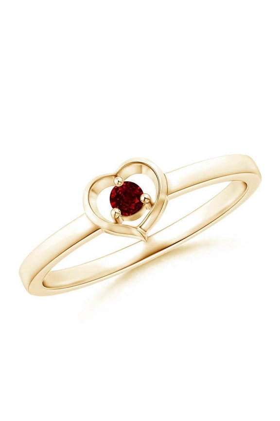 red ruby rings heart shape ring gold plated 925 silver rings engagement ring for him