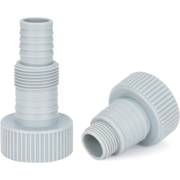 reen  Plastic Adapter Kit Multipurpose for Water Hose and Sump Pump Easy Connection, Contains 1-1/2" NPT Female to 3/4" HT & 1" NPT Male, 1-1/4" & 1-1/2" Barb Connector  Accessory