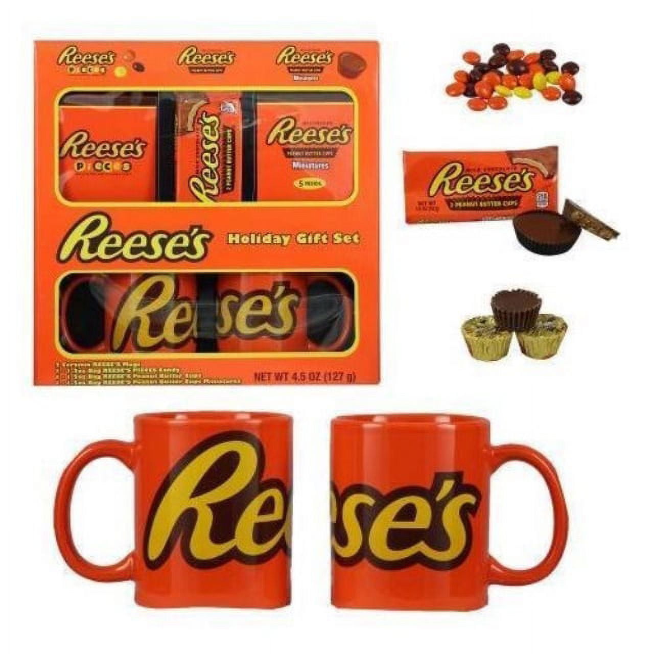 Hershey's and Reese's Mug and Plush Gift Set with Candy