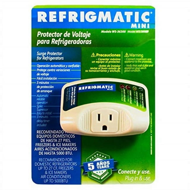 Refrigmatic WS36300 Fridge Appliance and Air Conditioner Voltage Surge