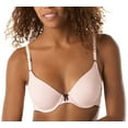 thumbnail image 1 of reg One Fab Fitreg Original Tailored Demi T-Shirt Bra One Fab Fit 32A Pink Whisper/Chocolate Dot, 1 of 4