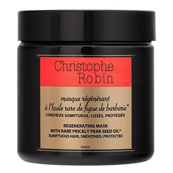 regenerating mask with rare prickly pear seed oil 250 ml by christophe robin