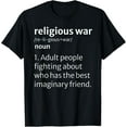religious war dictionary sarcastic definition funny TShirtMen and