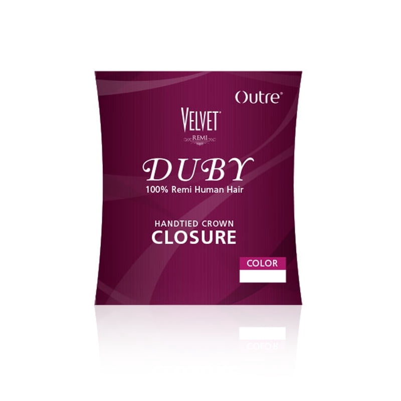 Velvet Rumi remi velvet duby closure unit (3-4 long - grd5 (1b-off black) - Walmart.com