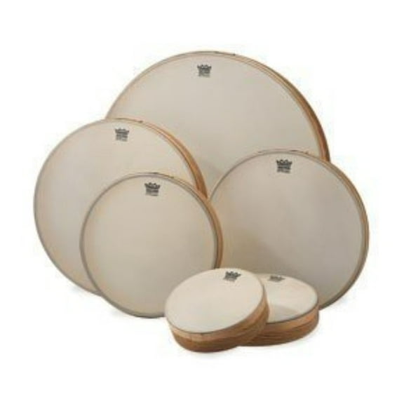 remo frame drums, renaissance, 6-piece pack, 8", 10", 12", 14", 16", 22" diameters