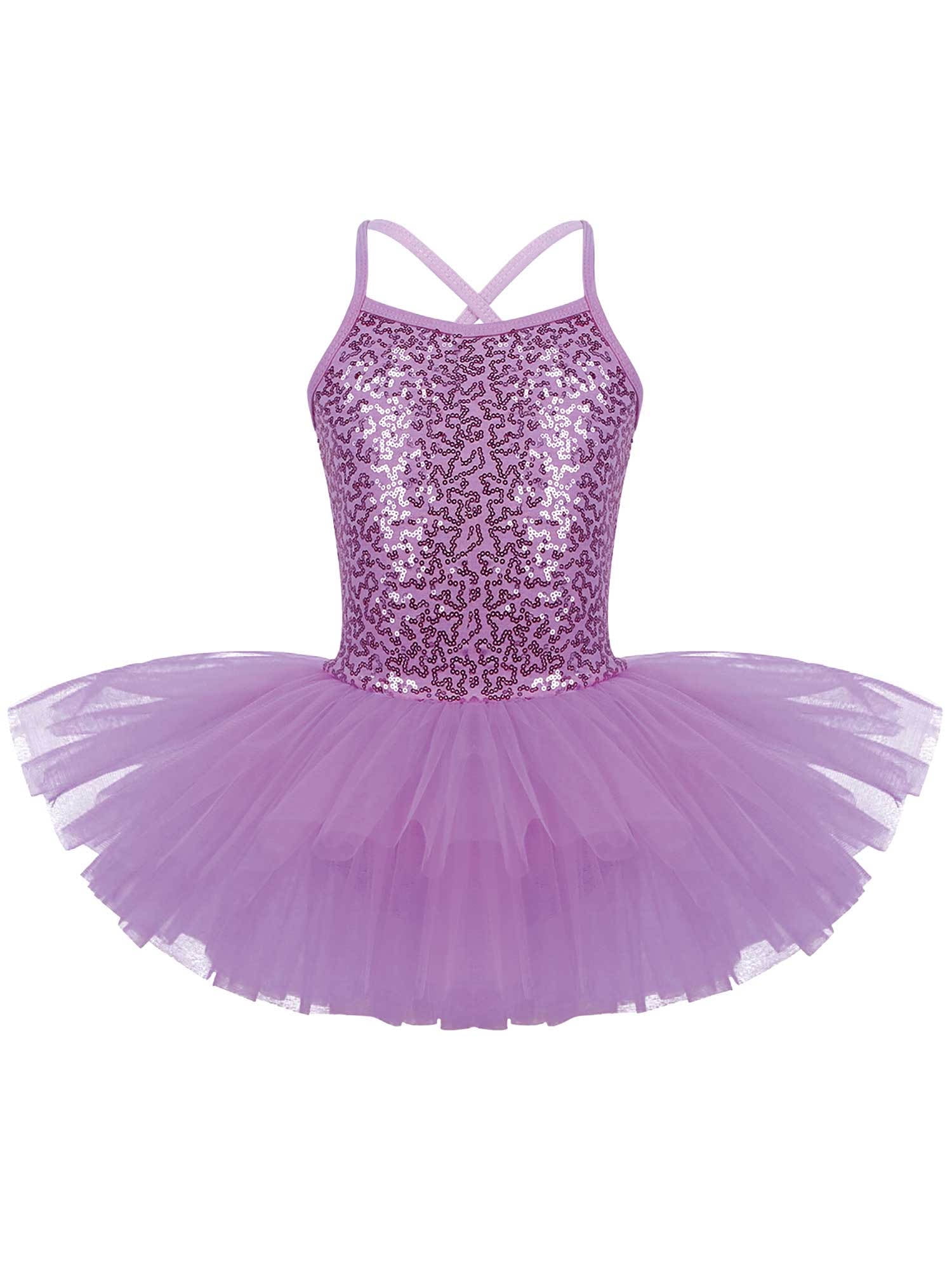 Girls Velvet L/S Ballet Dress