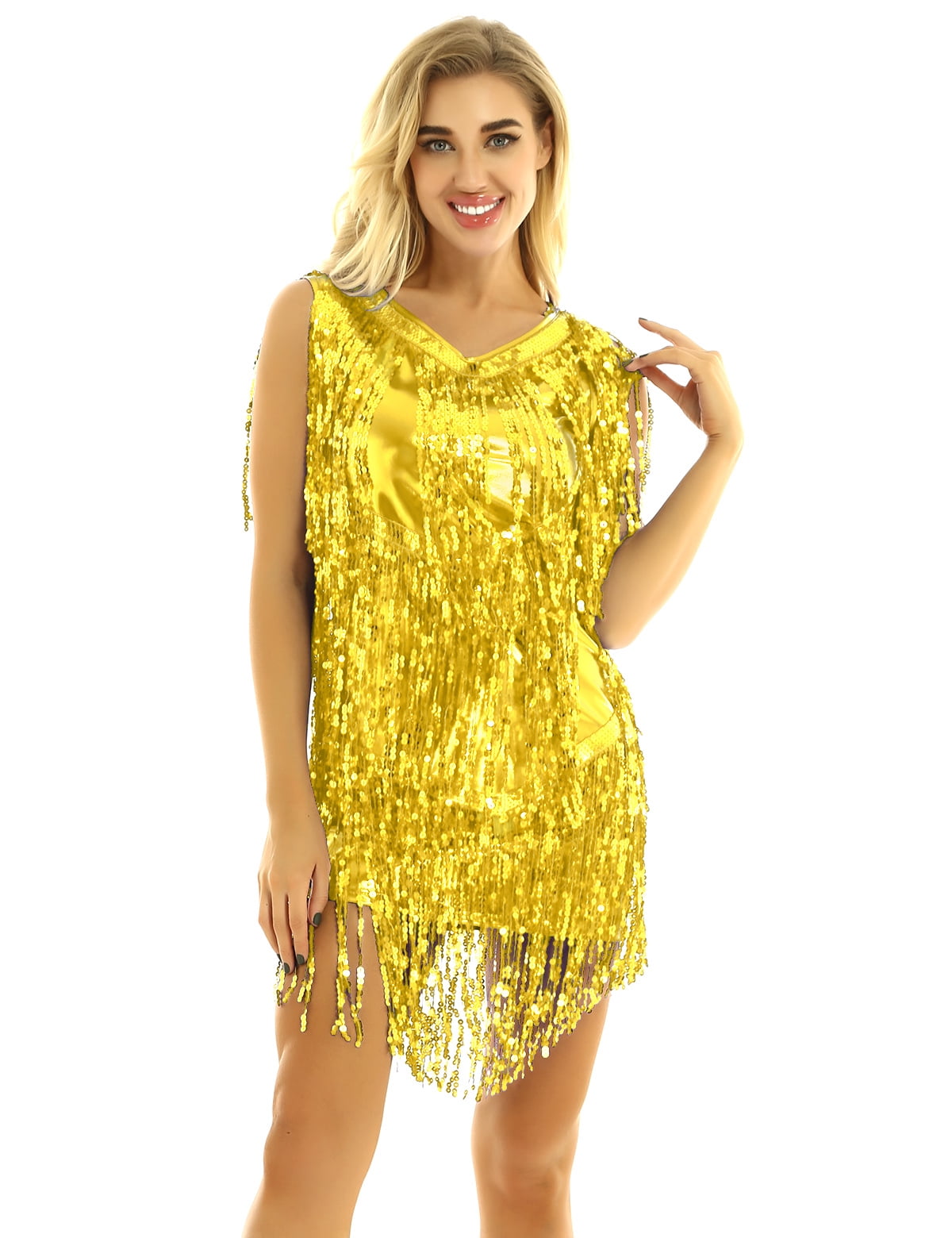 Gorgeous Evening Dresses For Women Square Neck Sleeveless Gown Split Side Crystal Sequins Tassel Dress Party Customized Dress main image 0
