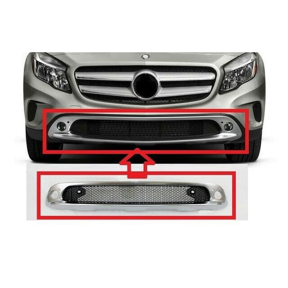 replacement 14 -17 GLA 250 front bumper lower grille lower valance MB1015107 set