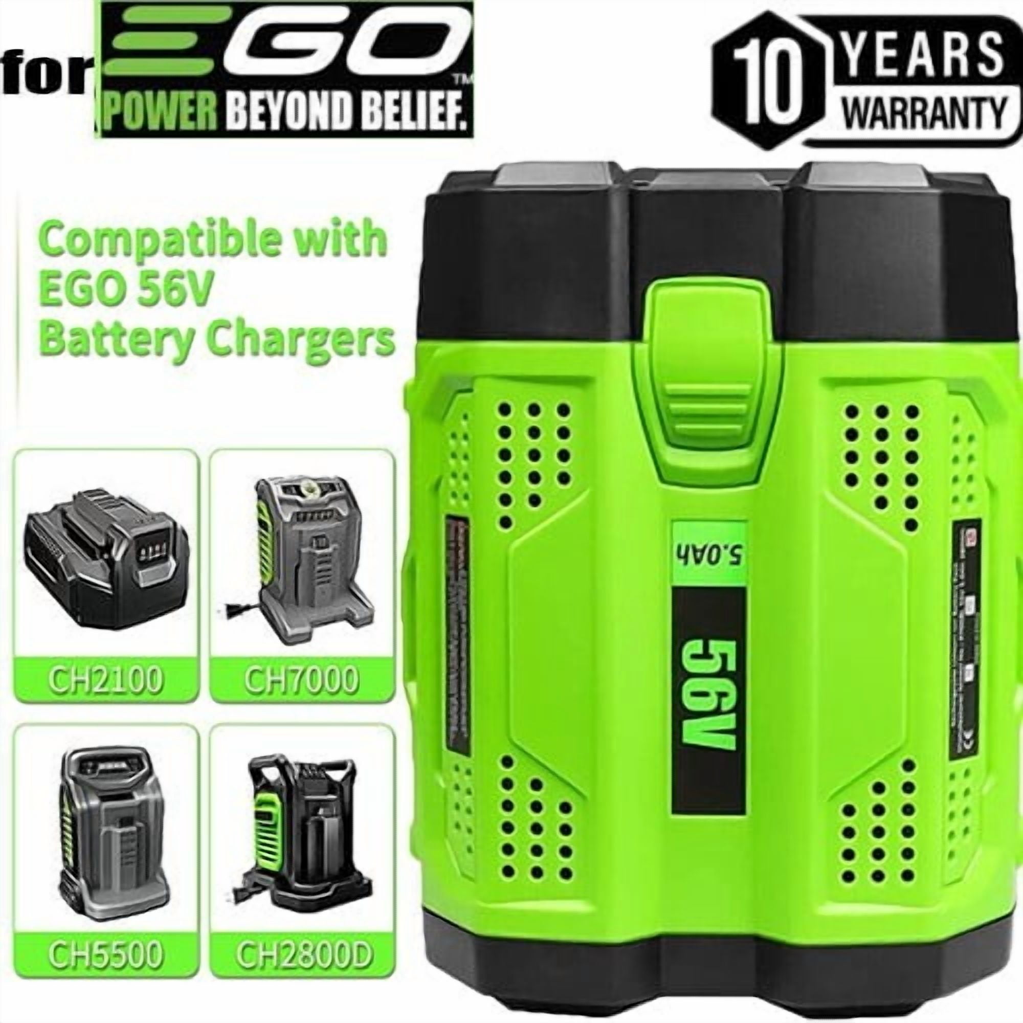 replacement For EGO Battery 56V 5.0Ah BA1400T 56 Volt Tool BA4200 BA2800