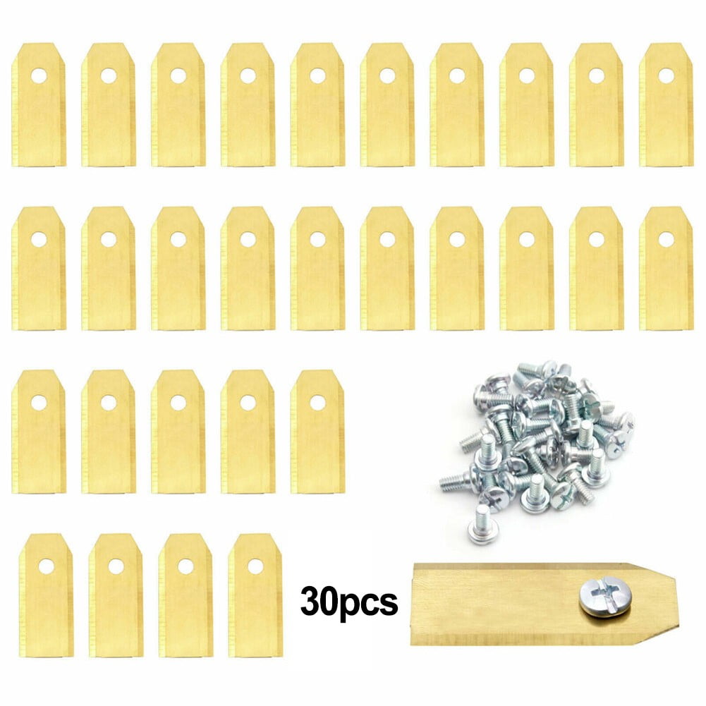 replacement blade lawn mower blade 43 mm long for robotic lawnmower set