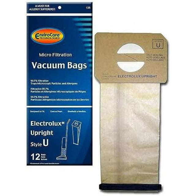 replacement filtration vacuum cleaner dust bags made to fit electrolux