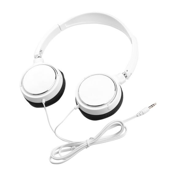 Kids Bluetooth 5.2 Headphones with LED Cat Ears (85/94dB Volume Limit & 100H Play Time) Foldable Wireless/Wired Headset with 3.5mm Cable for School/Travel, White