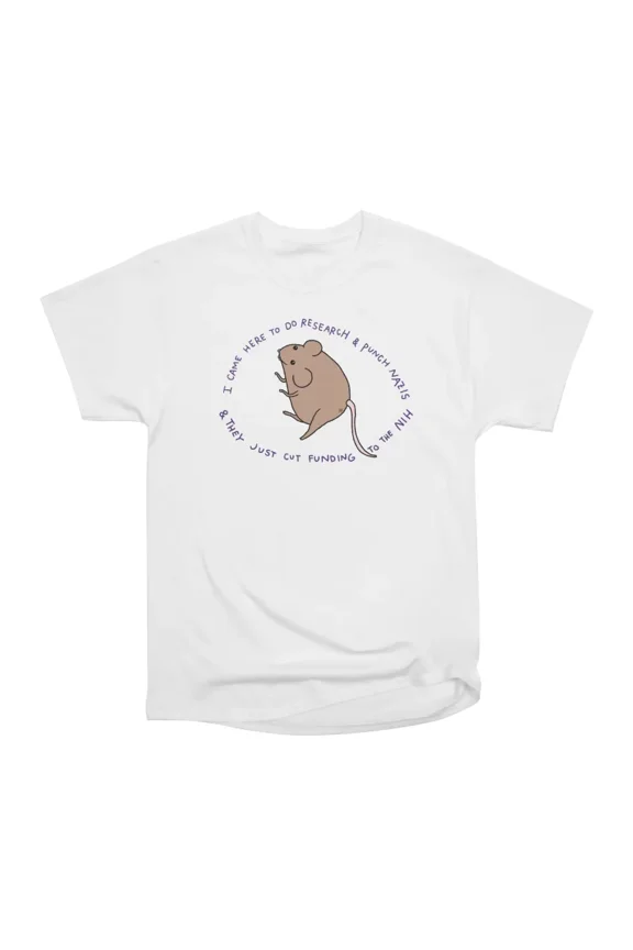 research mouse T-Shirt Tee Gift For Him Merch For Her Apparel For Friend