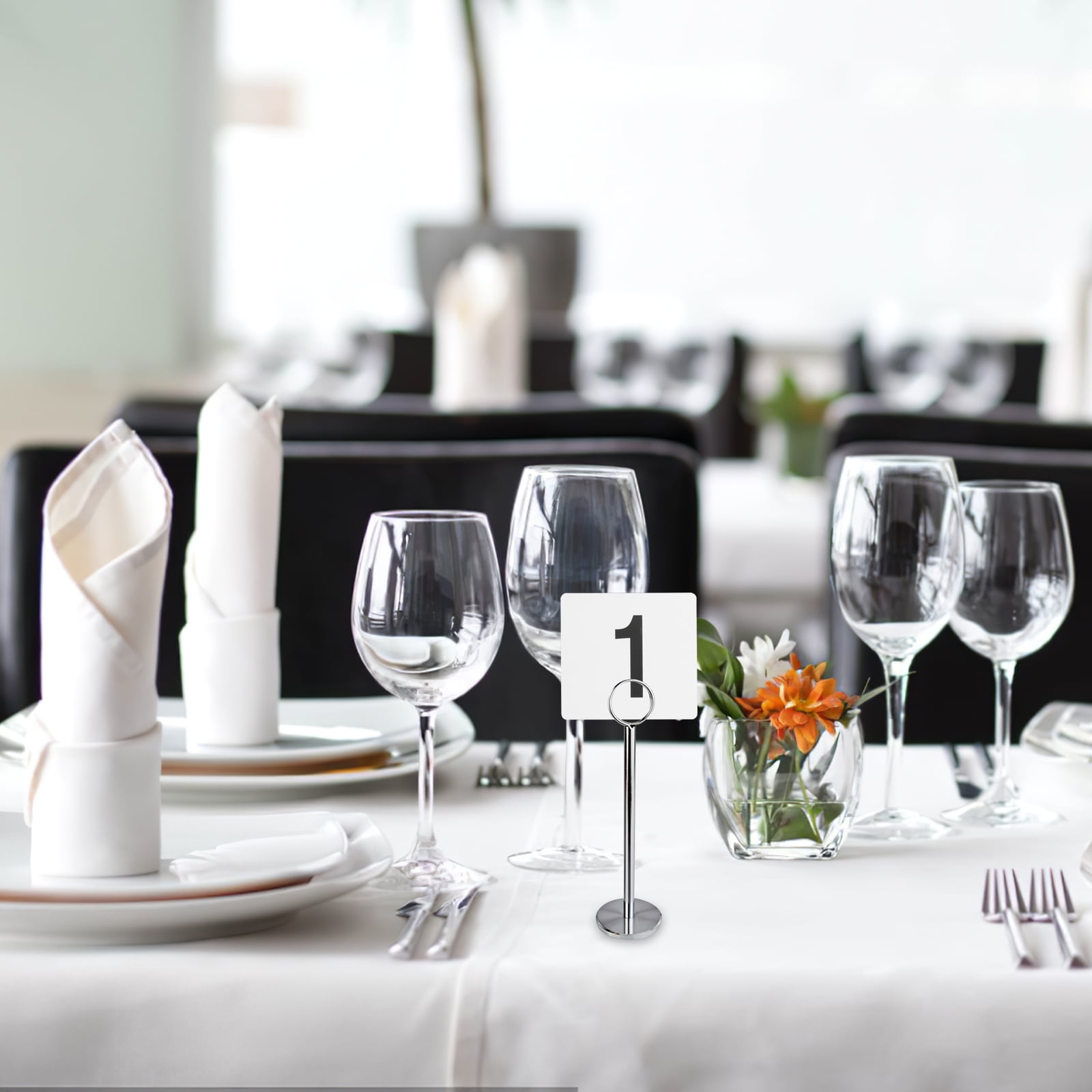 reserved signs 25Pcs Restaurant Table Numbers Tent Table Numbers