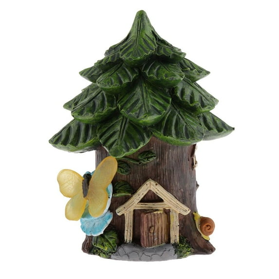 resin Figurine With Solar Powered LED Lights For Yard, Patio, Lawn Garden Decor Ornament, Outdoor And Indoor Statue