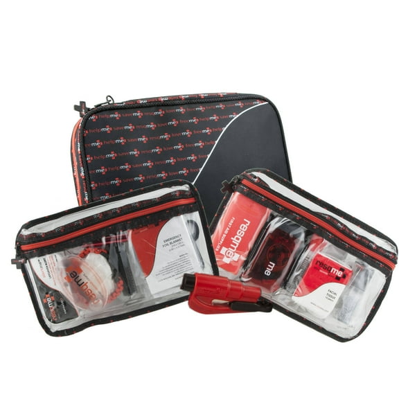 resqme prepareme The Mini Toolbox (57 Piece) Lifesaver Survival First Aid Kit