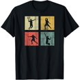 thumbnail image 1 of retro badminton T-Shirt, 1 of 4