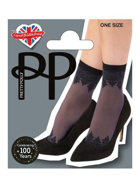 retty Polly Patterned Top and Toe Anklets - PNAWC4