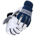 thumbnail image 1 of Black Stallion Kidskin Leather Palm Arc Rated Gloves White/black Small, 1 of 2