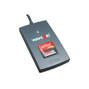 rf IDEAS WAVE ID Solo Keystroke AWID USB Black Reader - RF proximity reader - USB 2.0