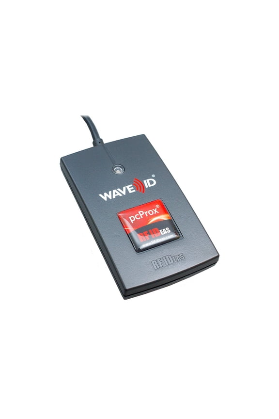 WAVE ID Solo Keystroke HID Black Reader - RF proximity reader - USB - 125 KHz - black