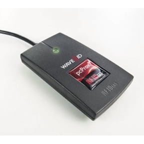 RFIDEAS, PCPROX, 82 SERIES, 13.56MHZ MIFARE CSN, BLACK USB READER