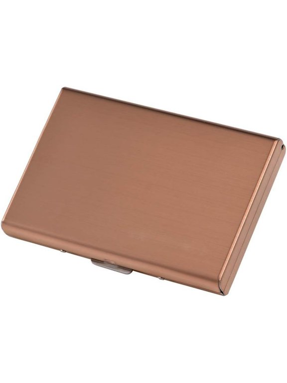 rfid blocking credit card holder, stainless steel card wallet, slim metal credit card case, anti theft rfid card protector, accordion card wallet for men women, pocket credit card organizer, metal bu
