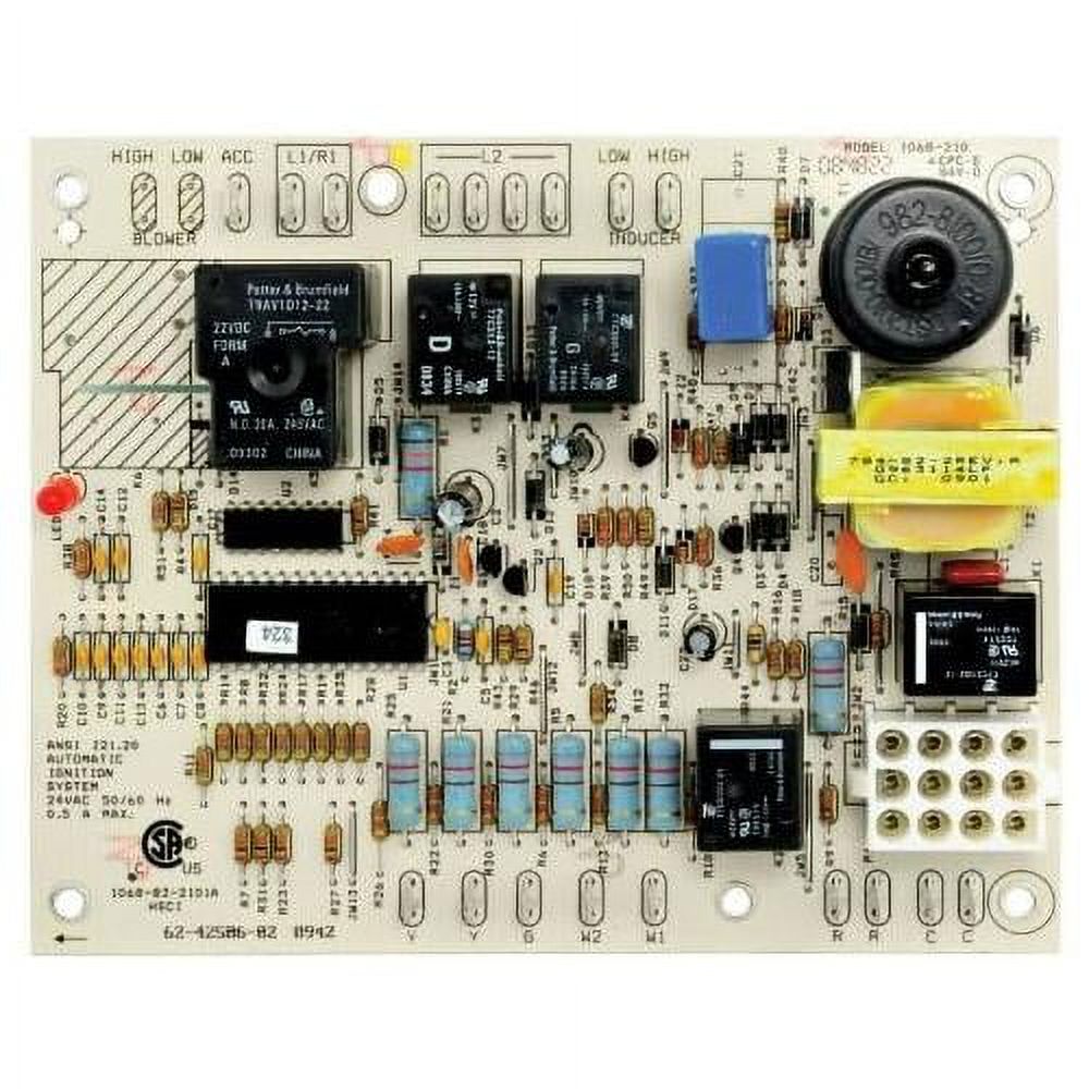 rheem ruud integrated furnace control board ifc utec 1068210 for rkkb