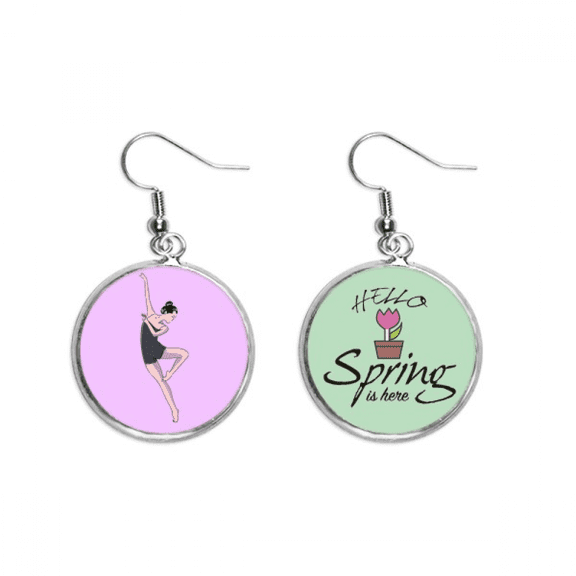 rhythc gymnast poiovetsian dance art decoration dangle season sp earring jewelry