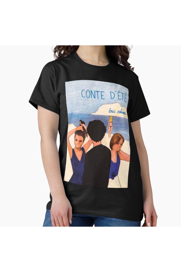 Éric Rohmer's Summer's Tale 1996 Upscaled H5628, for Unisex – Extended Sizes Up to 5XL
