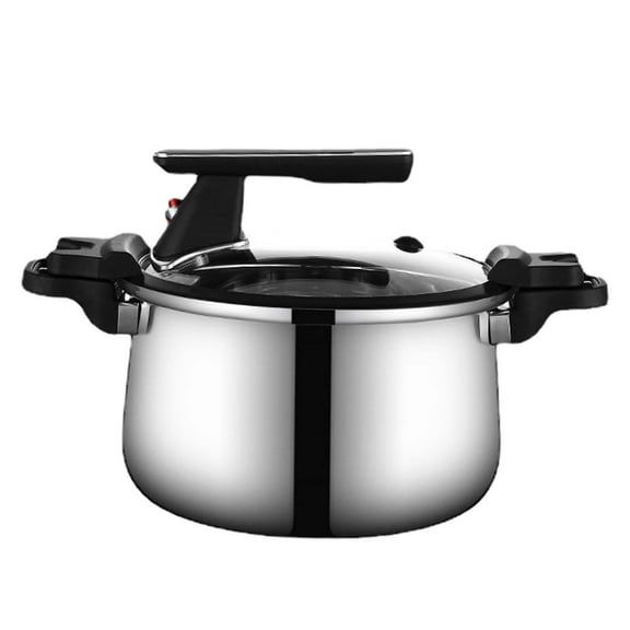 rice cooker,Stainless Steel Kitchen Soup Pot,Multifunctional Cooking Pot Rice Cooker,Universal Large Capacity Stovetop pressure canner,Quickly Cooking Safety Pressure 3.5L