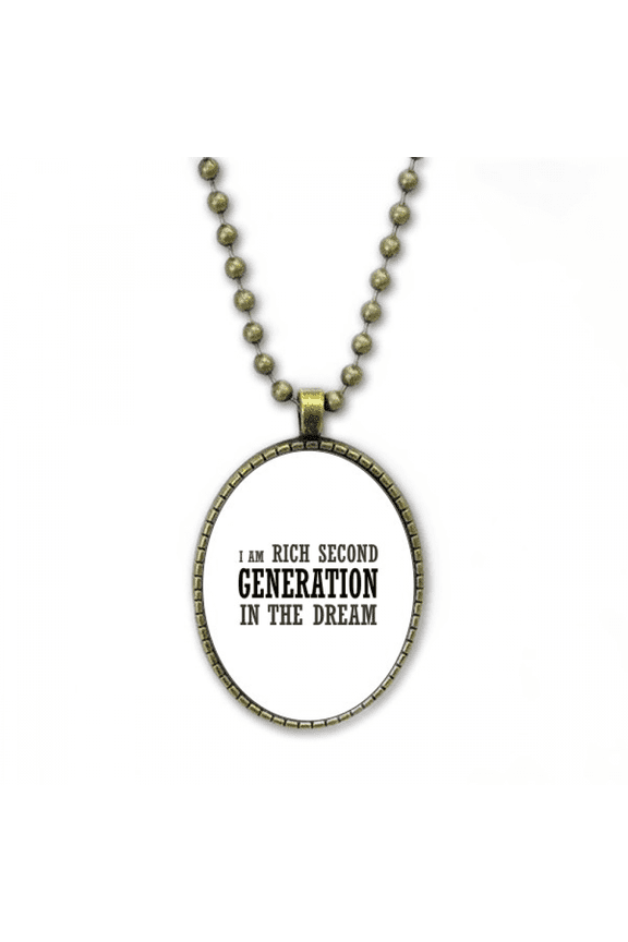 rich second generation art deco fashion necklace vintage chain bead pendant jewelry collection