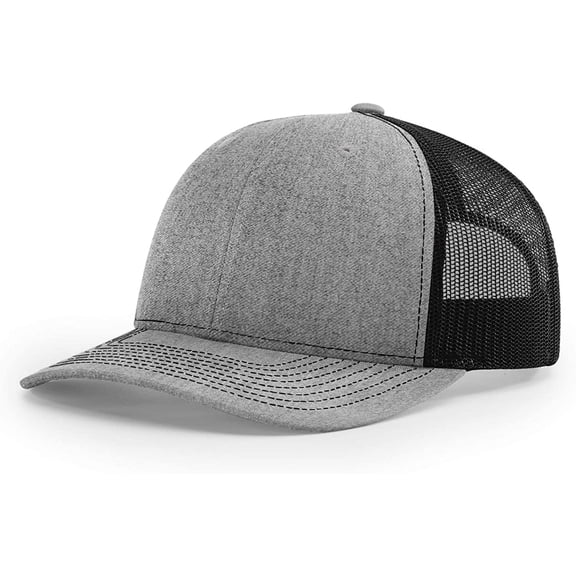 richardson unisex 112 trucker adjustable snapback baseball cap split one size fits most