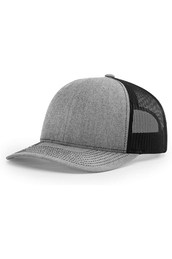 richardson unisex 112 trucker adjustable snapback baseball cap split one size fits most