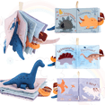 thumbnail image 1 of richgv Baby Books Soft Dinosaur Toys, Interactive 3D Soft Books Infant Early Education 0-12 Month Baby Toys, 1 of 7