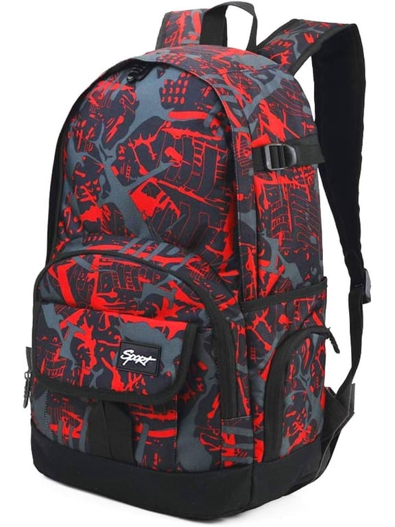 Printed Laptop Backpack for School & College Teens