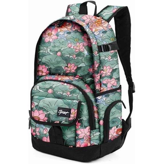 rickyh style Printed Laptop Backpack for School & College Teens