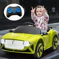 thumbnail image 1 of ride on car, kids electric car,  riding toys for kids with remote control/PU seat/ swing/Amazing gift for 3~6 years boys/girls, 1 of 23