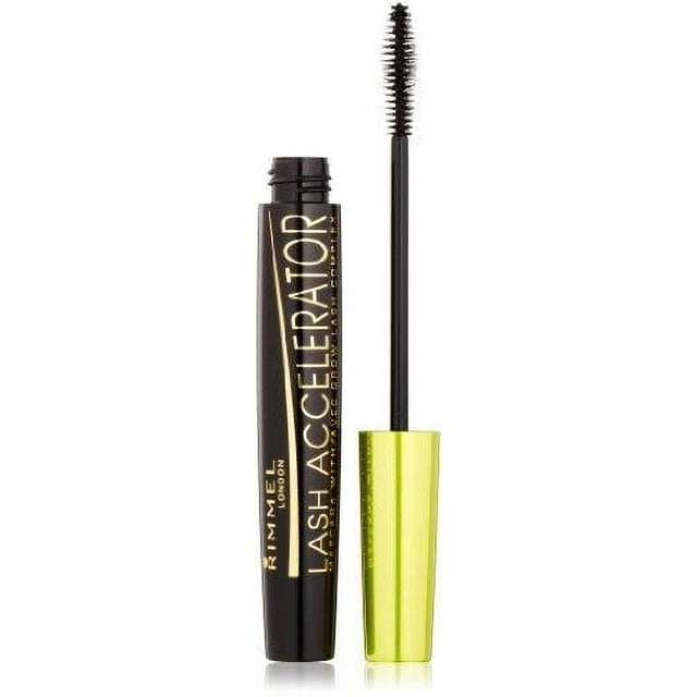 Rimmel Lash Accelerator Mascara, Extreme Black, Volume Boosting and