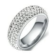Rings For Women Sterling Silver Rubber Rings Men Men'S Rings For Women