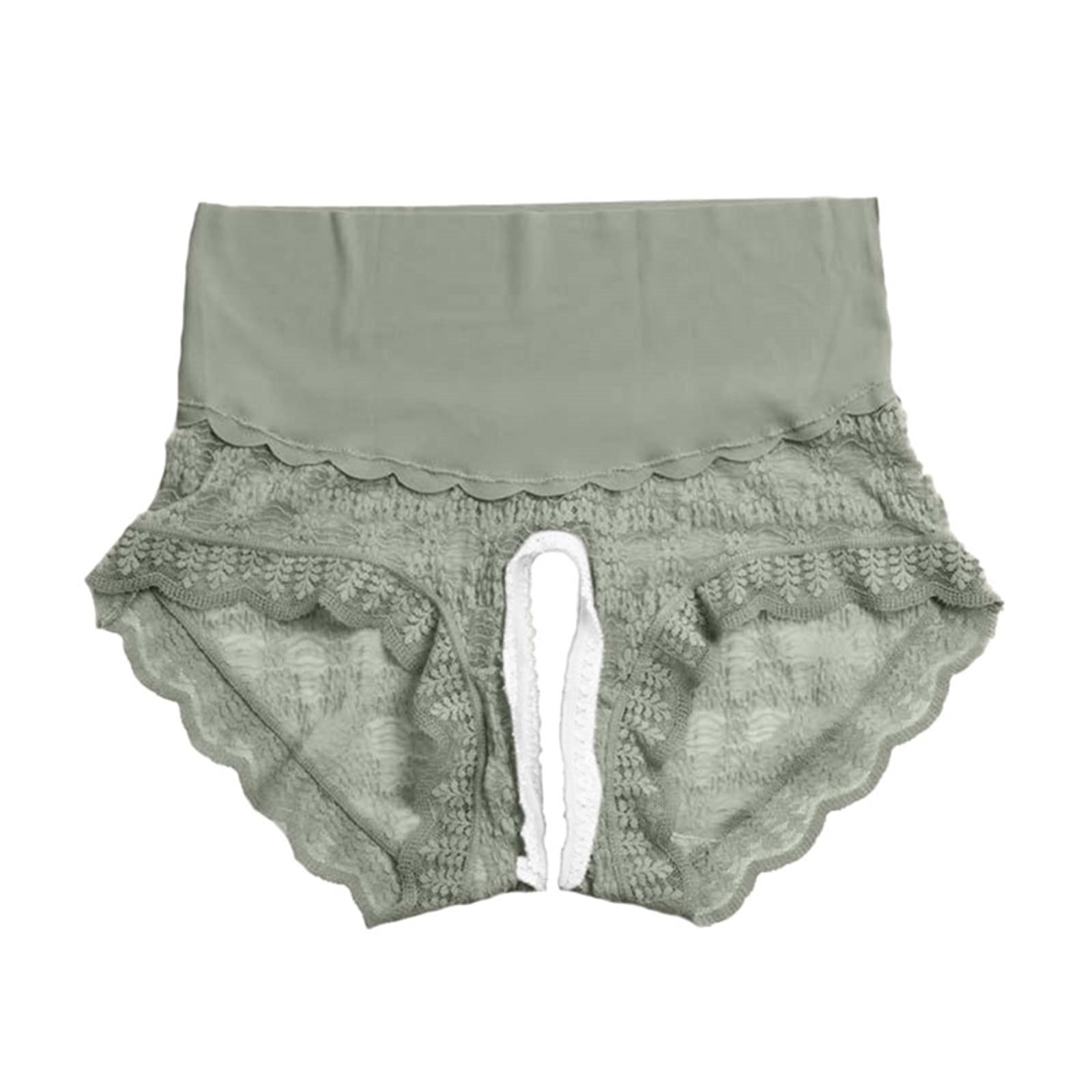 rinsvye Floral Lace Panties High Waist Cloud Lace Panty Women Panties