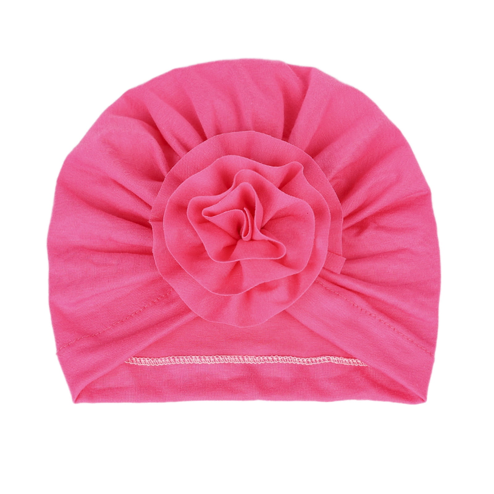 rinsvye Toddler Baby Boys Girls Stretch Flowers Floral Breathable Hat