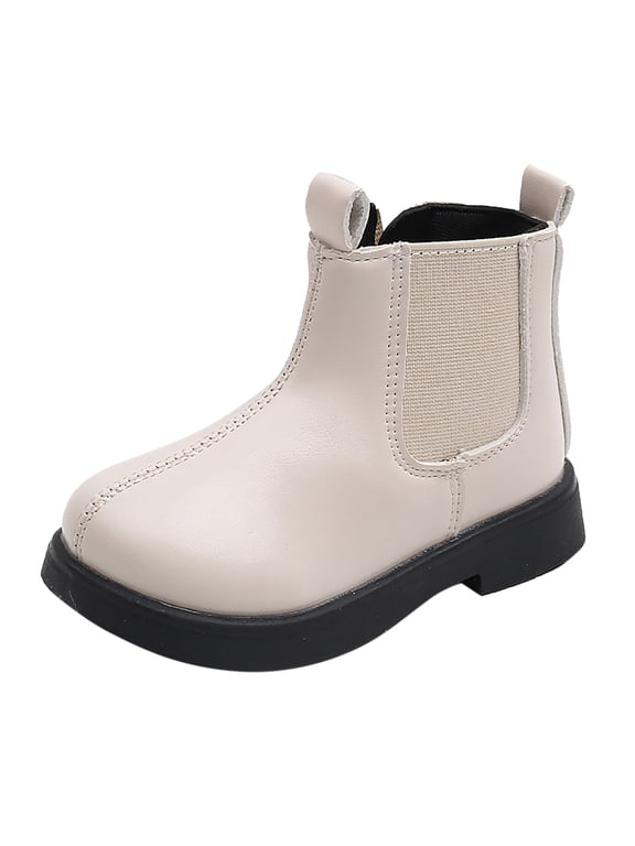 Toddler Girls Boots Little Kid Shoes Short Boots Girls School Leather Shoes Kids Leather Shoes Toddler Neoprene Boots Little Girls Winter Boots Size 8 Big Kids Size Child Ski Boots Booths for