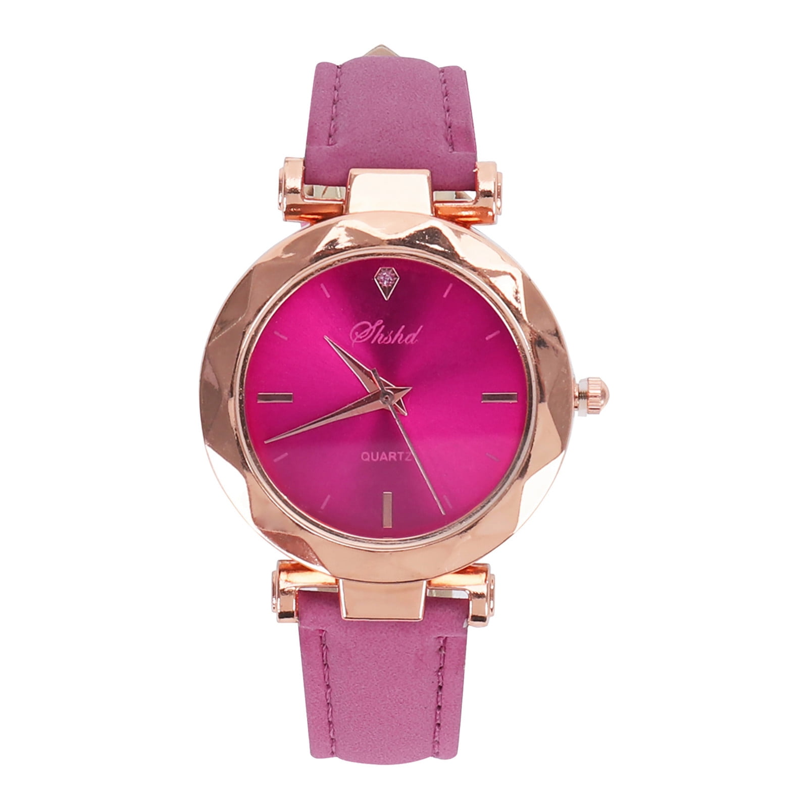 rinsvye Watches Simple Ladies Watches Frosted Belt Watches Women'S Gift