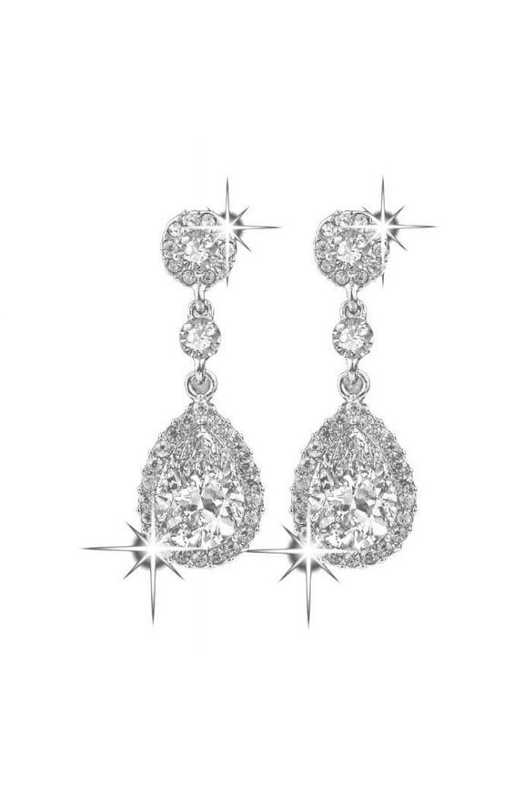 Wedding Jewelry Rhinestone Style Wedding Earrings For Women Cute Ear Rings Earring Packs Earrings Pack Cute Stud Earrings for Women Eating Set for Women Niobium Earrings Earrings Thi