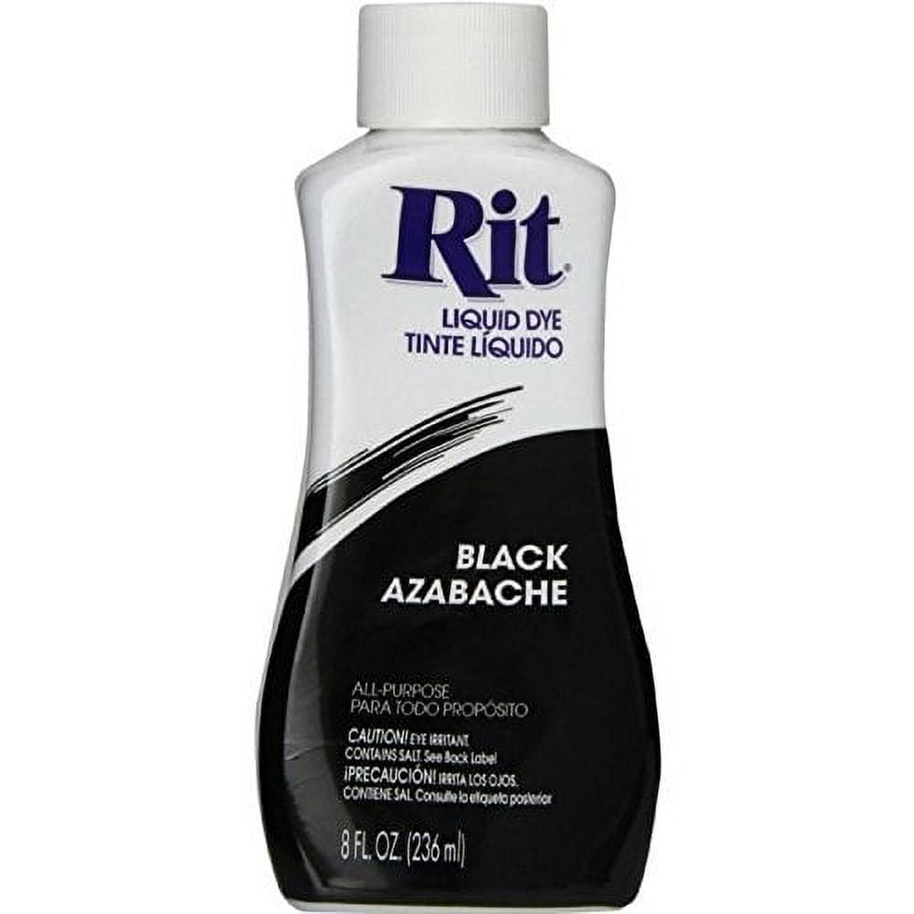 rit dye liquid fIric dye, 8-ounce, black