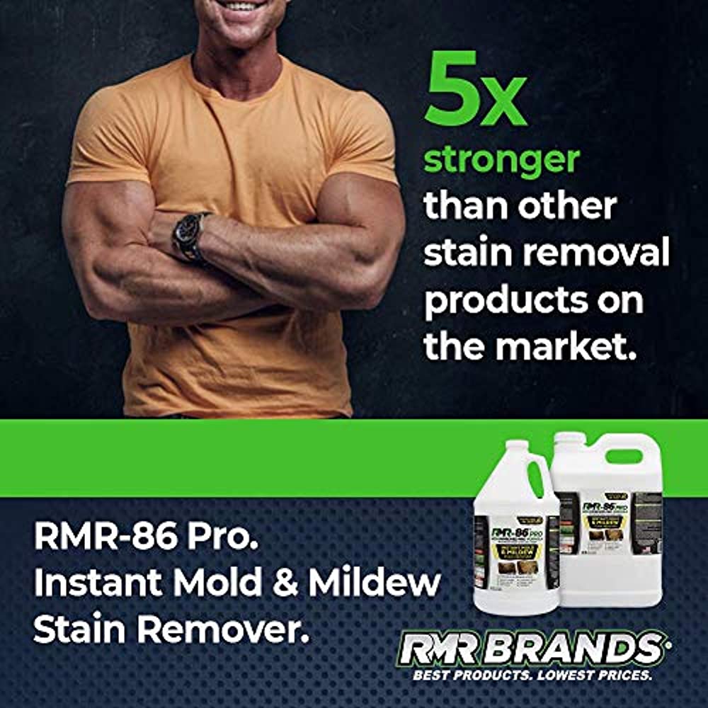 rmr86 pro instant mold stain & mildew stain remover contractor grade
