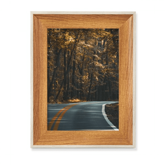 road grass autumn travel dark desktop wooden photo frame display picture art painting multiple sets