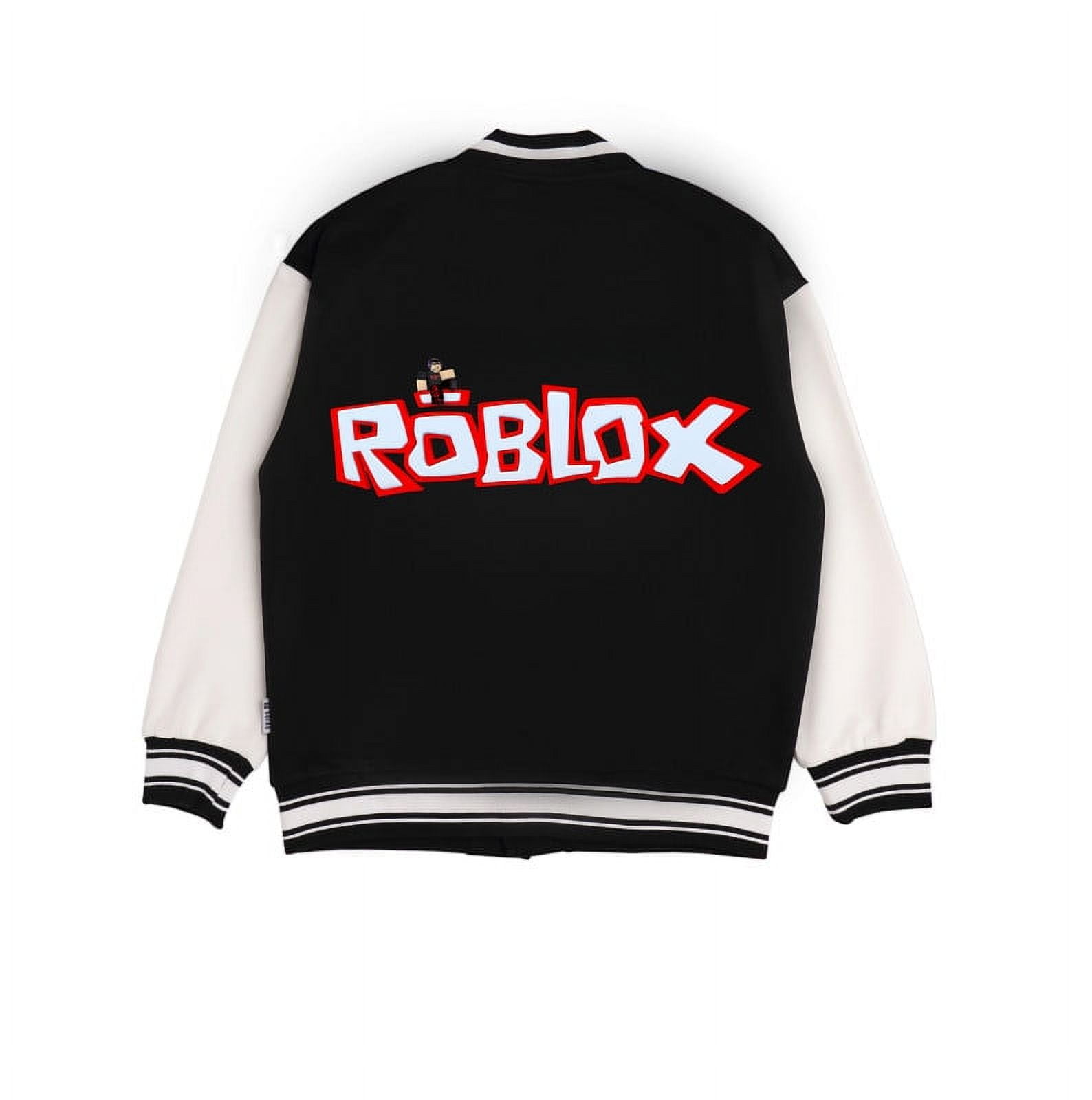 roblox Kids Baseball Jackets Boys and Girls Varsity Coat Buttons Cardigan Sport School Jacket 6XL Walmart