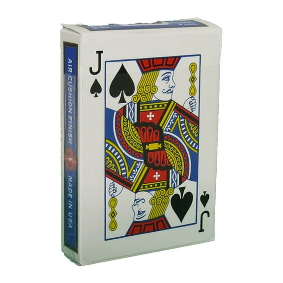 rock ridge one way forcing deck for magic tricks, blue bicycle jack of spades